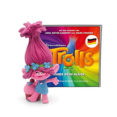 tonies Hörfiguren für Toniebox, Trolls – Finde Dein Glück – Das Original-Hörspiel zum Kinofilm, Hörspiel für Kinder ab 5 Jahren, Spielzeit ca. 60 Minuten im Sale